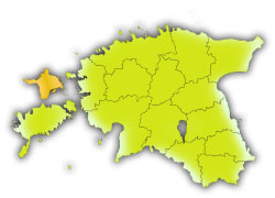 Географическое положение уезда Хийумаа