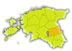 Географическое положение уезда Тартумаа
