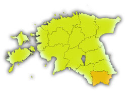 Географическое положение уезда Вырумаа