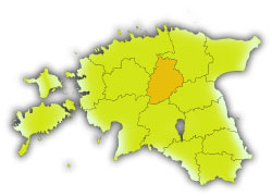 Географическое положение уезда Ярвамаа