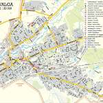 Карта города Валга