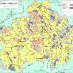 Топографическая карта уезда Рапламаа
